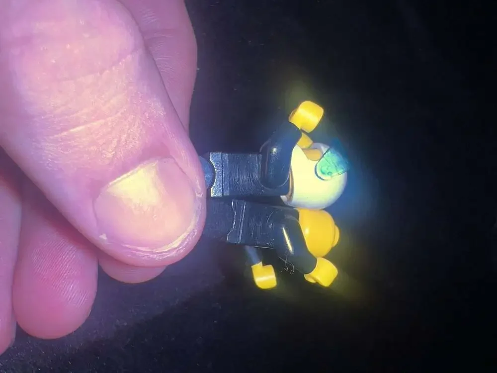 Vintage LEGO Town Firefighter Minifigures - Lot of 2